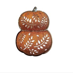 BATH AND BODY WORKS GLITTER PUMPKIN WALLFLOWERS NIGHTLIGHT PLUG-IN. NWT.